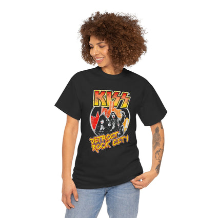 KISS Rock Band Tee, Concert T-Shirt, Music Lover Gift, Festival Apparel, Graphic Band Shirt