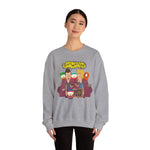 TV Show Mashup Unisex Sweatshirt, Beavis and Butthead meets South Park, Funny Cartoon Crewneck Jumper, Pop Culture Pullover, Retro 90s