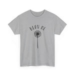 Dandelion Blow Me Tee, Unisex Graphic Shirt, Botanical Nature Top, Flower Lover Gift, Gardener T-Shirt, Floral Print Apparel