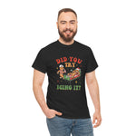 Gingerbread Cookies Unisex Tee, Funny Christmas and Hospital Humor Tshirt, Icing Humor Shirt, Holiday Cookie Lover Gift, Baking Tee