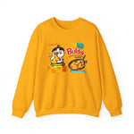 Buldak Spicy Cheese Ramen Sweatshirt, Korean Food Lover Gift, Comfortable Pullover Jumper, Ramen Noodle Soup Apparel, Foodie Clothing,