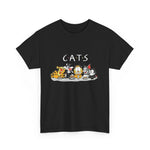 Funny Cats Friends Parody T-Shirt, Cute Kittens Tee, Cat Lover Gift, Cartoon Animal Shirt, Kawaii Pet Top