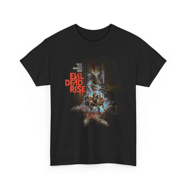 Evil Dead Rise Movie Unisex Tee Shirt, Horror Film Fan Gift, Classic Cult Jam, Groovy Graphic Tshirt, Halloween Costume Idea