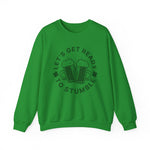 St Patricks day Lets get ready to stumble Sweatshirt, Funny Irish Gift, Unisex Hoodie, Shamrock Clover Jumper, St Paddys Day Apparel