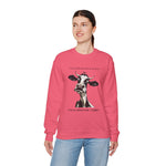 Funny Unisex Sweatshirt - 'I May Seem Calm But In My Head I've Punched You Three Times'