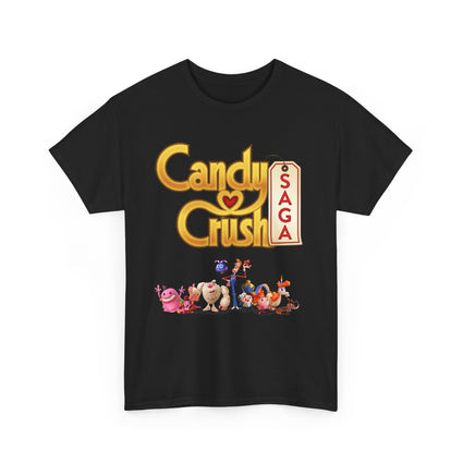 Candy Crush Front and Back Design T-Shirt, Unisex Shirt, Colorful Tee, Graphic Tee, Candy Lover Gift, Fun Tee, Vibrant Shirt