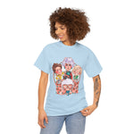 Golden Girls Cartoon Art T-Shirt, Tee, Shirt, Unisex Gift, TV Show Fan Apparel