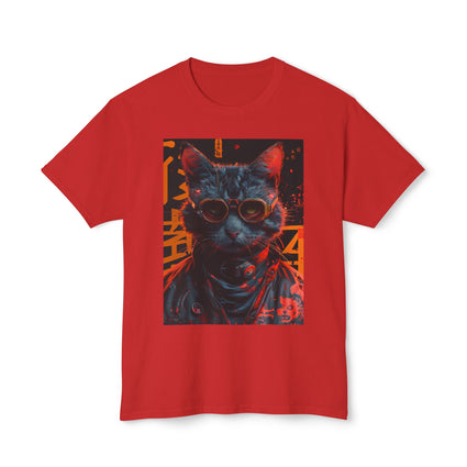 Cat T-shirt - Japanese Cat Design