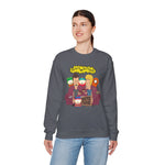 TV Show Mashup Unisex Sweatshirt, Beavis and Butthead meets South Park, Funny Cartoon Crewneck Jumper, Pop Culture Pullover, Retro 90s