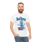 Boo-Berry Unisex Heavy Cotton Tee, Halloween T-Shirt, Ghost Graphic Tee, Cute Monster Top, Fun Costume Shirt