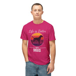 Dog Lover T-shirt - Life is Better with Dogs