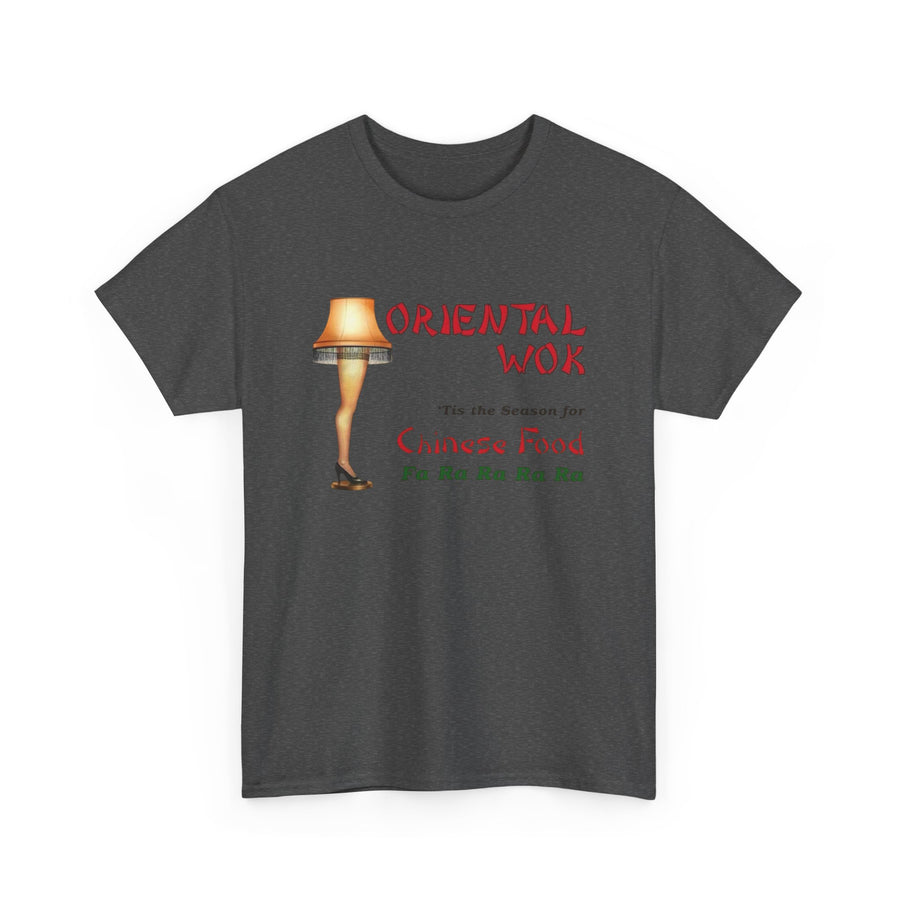 Leg Lamp Oriental Wok Tee | Retro A Christmas Story Parody