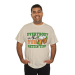 Everybody in the Pub Gettin' Tipsy Unisex Heavy Cotton Tee, Funny Shirt, Pub Crawl Apparel, St. Patrick's Day Gift, Beer Lover Gift