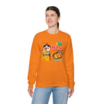 Buldak Spicy Cheese Ramen Sweatshirt, Korean Food Lover Gift, Comfortable Pullover Jumper, Ramen Noodle Soup Apparel, Foodie Clothing,