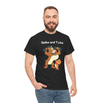 Spike and Tyke Tee, Cartoon Dog Shirt, Funny Animal Graphic T-Shirt, Unisex Cotton Top, Dog Lover Gift, Cute Puppy Apparel