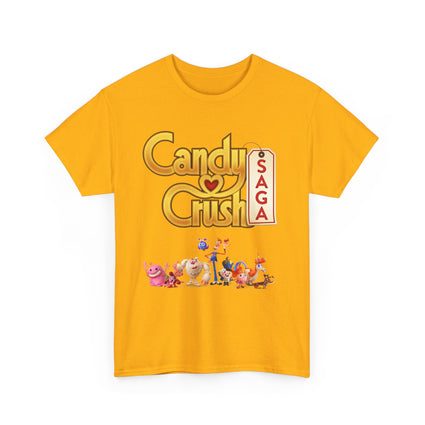 Candy Crush Front and Back Design T-Shirt, Unisex Shirt, Colorful Tee, Graphic Tee, Candy Lover Gift, Fun Tee, Vibrant Shirt