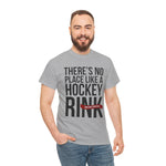Hockey Rink T-Shirt, Unisex Tee, Great for Hockey Fans, Home Away from Home Design, Sportswear, Gift for Players