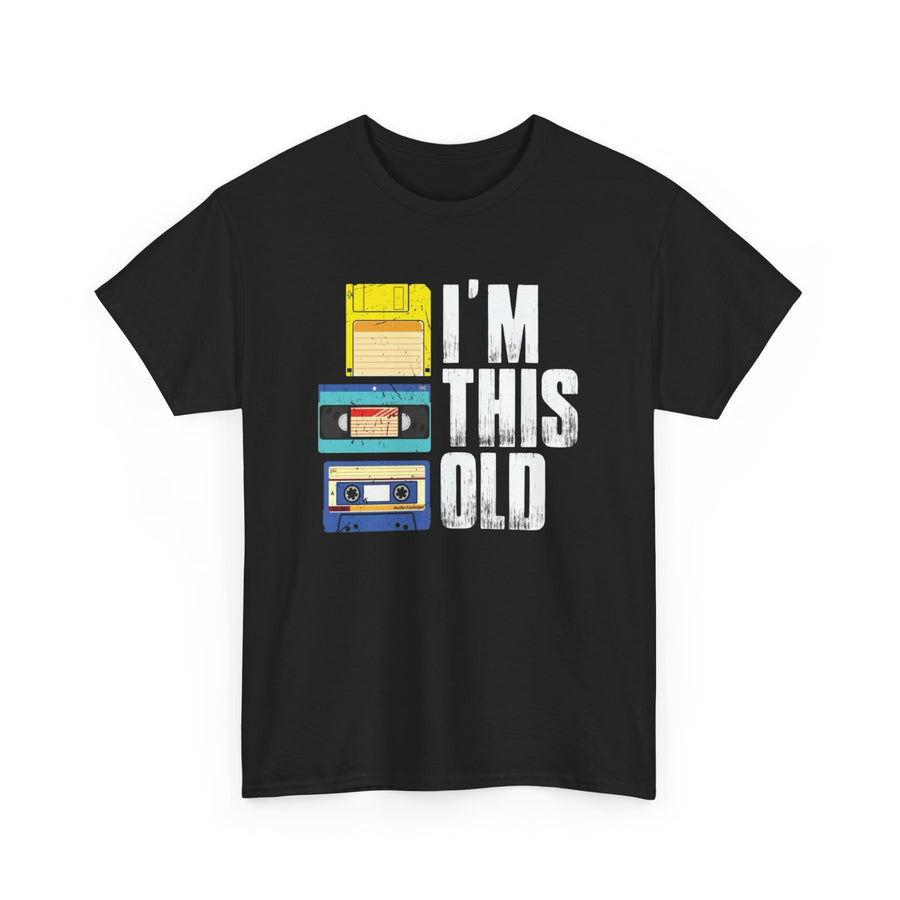 Retro Cassette Unisex Tee, Nostalgic Shirt, Vintage Music Lover Gift, Fun Birthday Present, 80s 90s Style Apparel