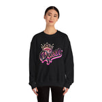 Queen Sweatshirt, Royalty Apparel, King and Queen Matching Set, Cozy Jumper, Gender Neutral Top, Hip Hop Fashion, Streetwear Clothing