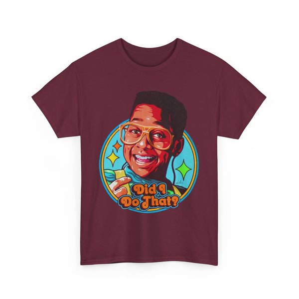 Urkel 'Did I do that' T-Shirt, Retro 90s TV Show Tee, Funny Sitcom Quote Top, Vintage Inspired Clothing, Hipster Hip Hop Shirt, Gift for