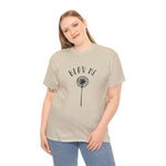 Dandelion Blow Me Tee, Unisex Graphic Shirt, Botanical Nature Top, Flower Lover Gift, Gardener T-Shirt, Floral Print Apparel