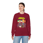 TV Show Mashup Unisex Sweatshirt, Beavis and Butthead meets South Park, Funny Cartoon Crewneck Jumper, Pop Culture Pullover, Retro 90s
