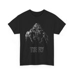 The Fly Horror Movie Unisex Tee Shirt, David Cronenberg Sci-Fi Film Fan Apparel, Graphic Print Cotton T-Shirt, Halloween Classic Movie Tee,