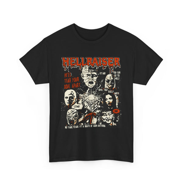 Hellraiser Movie Cenobites Unisex Tee, Horror Film T-Shirt, Cenobites Graphic Shirt, Cult Classic Cotton Top