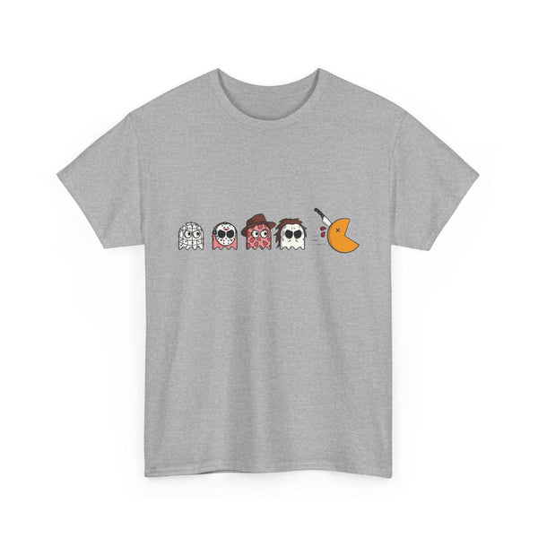 Retro Gaming Unisex Tee, Pac-Man Ghosts Graphic T-Shirt, Gamer Gift, Vintage Style, Fun Casual Wear, Nostalgic Apparel