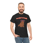 Snuffleupagus Fun Tee, Funny Sesame Street Shirt, Unisex Graphic T-Shirt, Everyday I'm Snufflin Top, Snuffleupagus Lover Gift, Snuffleupagus