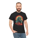 Godzilla Inspired Japanese Style T-shirt, Cute Graphic Tee, Unisex Cotton Top, Kaiju Lover Gift, Asian Pop Culture Shirt