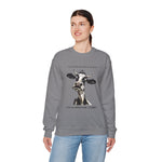 Funny Unisex Sweatshirt - 'I May Seem Calm But In My Head I've Punched You Three Times'