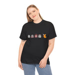 Retro Gaming Unisex Tee, Pac-Man Ghosts Graphic T-Shirt, Gamer Gift, Vintage Style, Fun Casual Wear, Nostalgic Apparel
