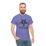 Wiccan Pentagram Tee, Unisex Shirt, Pagan Symbol Top, Witchcraft Clothing, Occult Graphic Tshirt, Spiritual Apparel