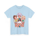 Golden Girls Cartoon Art T-Shirt, Tee, Shirt, Unisex Gift, TV Show Fan Apparel