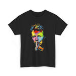 David Bowie Art Unisex Tee, Music Lover Graphic Tee, Rock Band Fan Shirt, Vintage Style T-Shirt, Retro Tee Gift