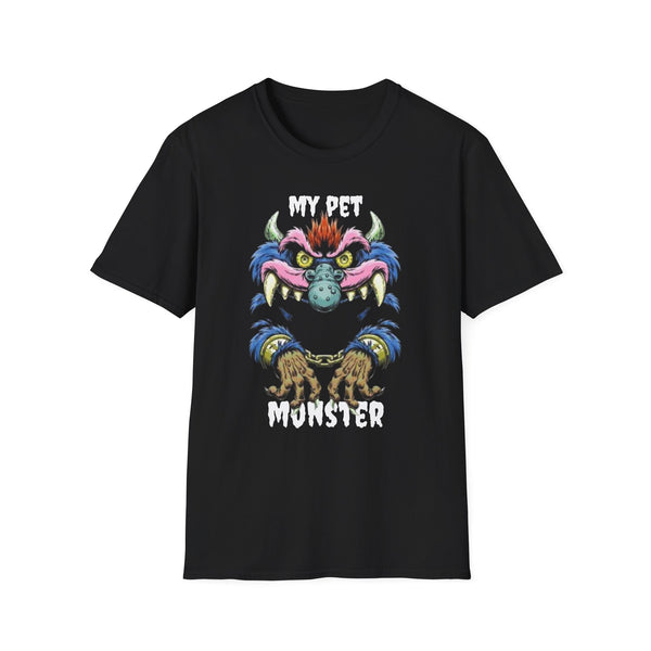 My Pet Monster T-Shirt, Cute Halloween Tee, Funny Graphic Shirt, Animal Lover Gift, Casual Top