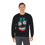 Quirky Monster Eyes Sweatshirt, Fun Graphic To[, Casual Wear, Gift for Friends, Halloween Shirt, Graphic Sweatshirt