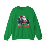 Christmas Merry Liftmas Santa Sweatshirt