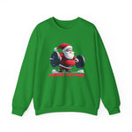 Christmas Merry Liftmas Santa Sweatshirt