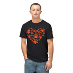 Heart Paw Prints T-shirt