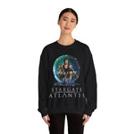 Stargate Atlantis Crewneck Sweatshirt, Sci-Fi Apparel, Nerdy Gift, Unisex Sweatshirt, Geek Fashion, Movie Merchandise