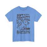 Soft Kitty Warm Kitty Unisex Heavy Cotton Tee, Sheldon Cooper Song T-Shirt, Graphic Tee, Funny TV Show Tee, Big Bang Theory Shirt