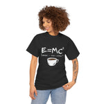 Coffee-Themed Unisex Heavy Cotton Tee - Perfect for Science Lovers - Gift for Friends, Casual Wear, Everyday Tee, Coffee Lovers, Geeky Gift