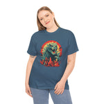 Godzilla Inspired Japanese Style T-shirt, Cute Graphic Tee, Unisex Cotton Top, Kaiju Lover Gift, Asian Pop Culture Shirt