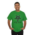 Wiccan Pentagram Tee, Unisex Shirt, Pagan Symbol Top, Witchcraft Clothing, Occult Graphic Tshirt, Spiritual Apparel