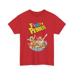 Fruit Pebbles Tee, Cereal Lovers Shirt, Breakfast Graphic T-Shirt, Foodie Gift, Unisex Cotton Top, Colorful Tee, Fun Tee for Brunch