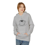 Cat Lover Soft Fleece Hoodie, Cute Animal Graphic Sweatshirt, Pet Owner Gift,