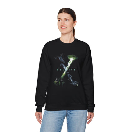 X-Files Believe Sweatshirt, Unisex Crewneck Jumper, Sci-Fi Fan Gift, Alien Conspiracy Top, Paranormal Clothing, Mulder and Scully Apparel