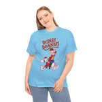 Dudley Do-Right Funny Tee, Cartoon Character T-Shirt, Graphic Tee Shirt, Retro Cartoon Tee, Vintage TV Show Shirt